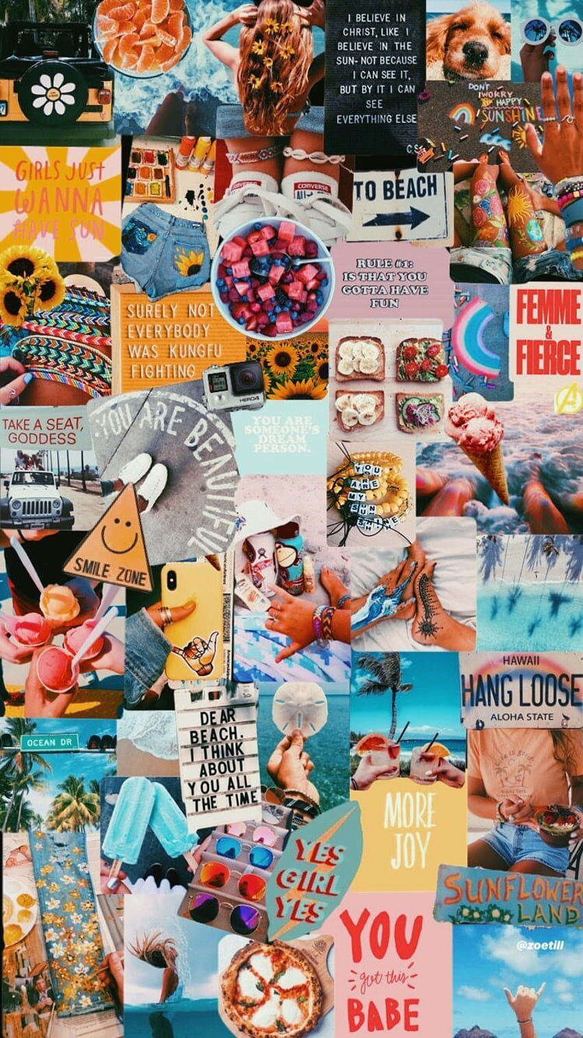 Aesthetic Collage Hd Phone Wallpaper Pxfuel