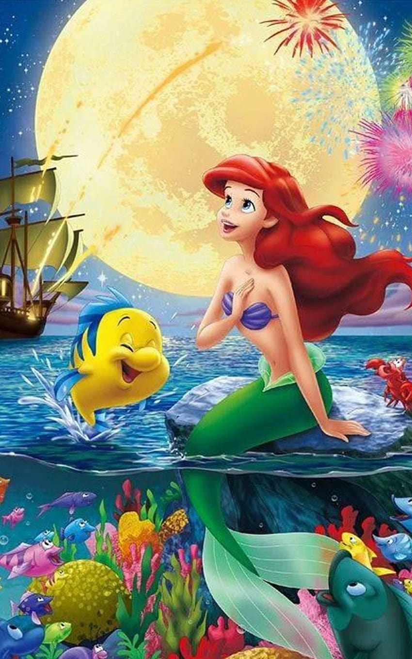 Ariel Mermaid, disney princess ariel HD phone wallpaper
