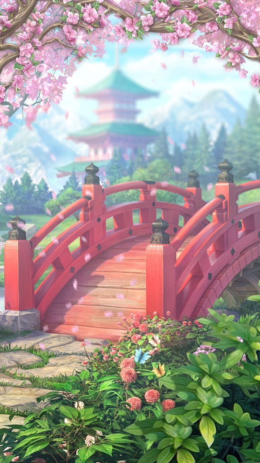 Anime spring aesthetic HD wallpapers | Pxfuel