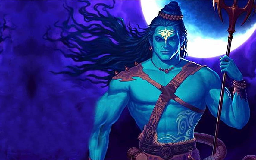 Signore Shiva 3d, signore Siva Sfondo HD