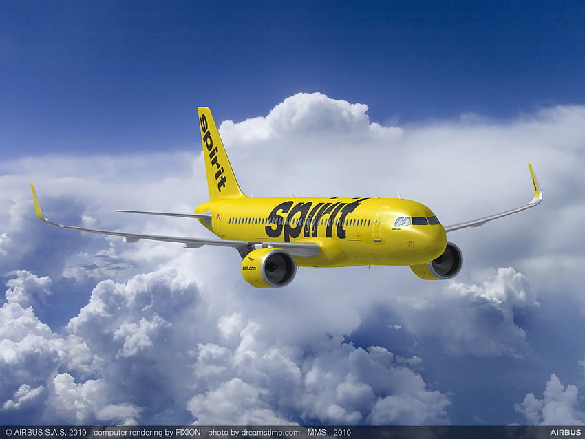 Spirit Airlines commande jusqu'à 100 A320neo à Airbus Fond d'écran HD