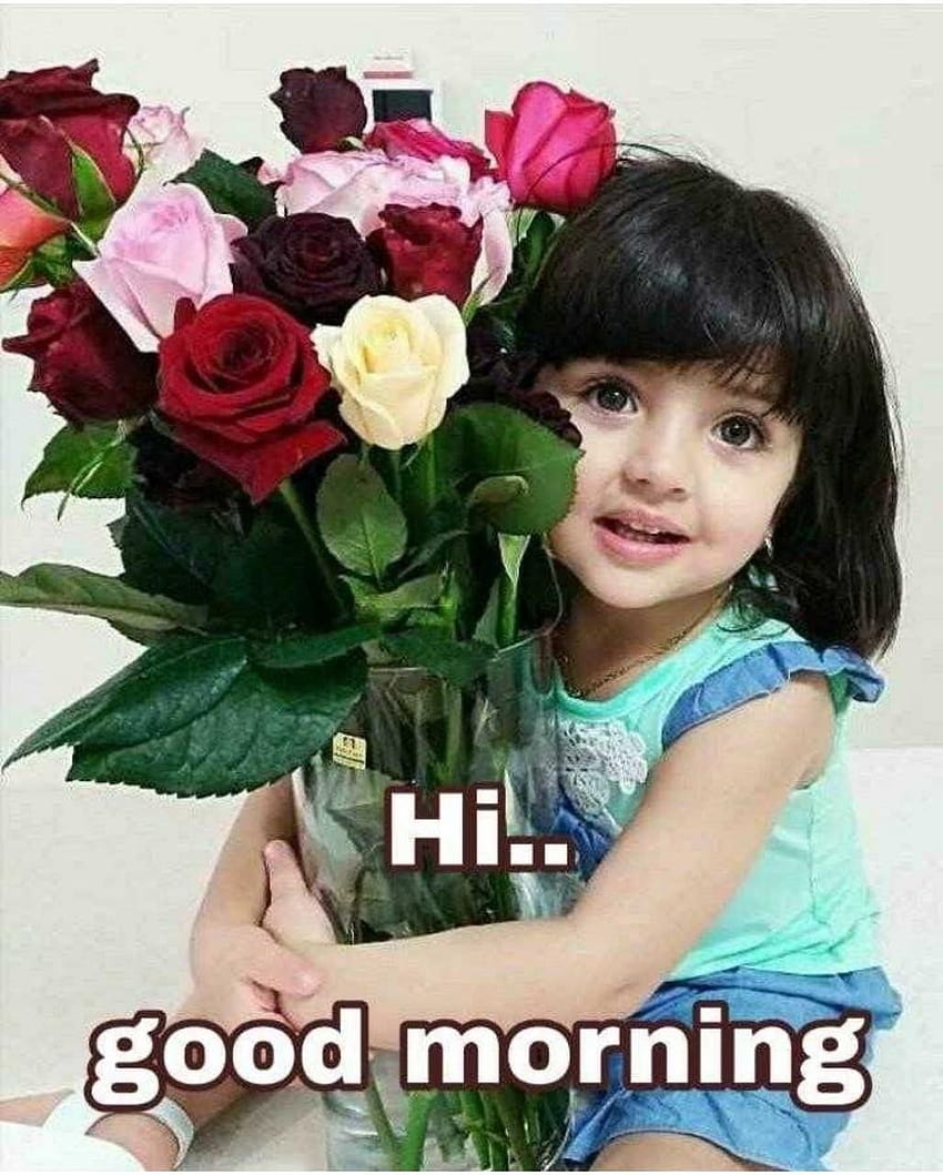 cute baby good morning pictures