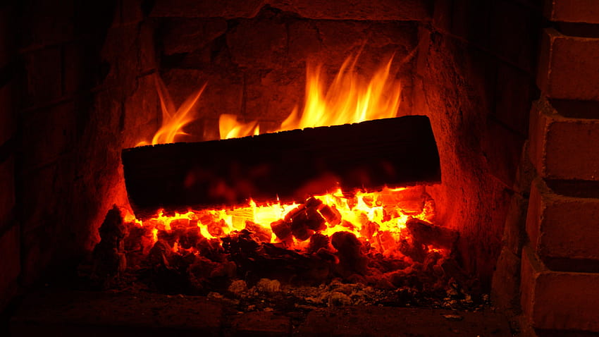 fireplace, wood, embers, fire embers, fireplace, wood, charcoal HD wallpaper