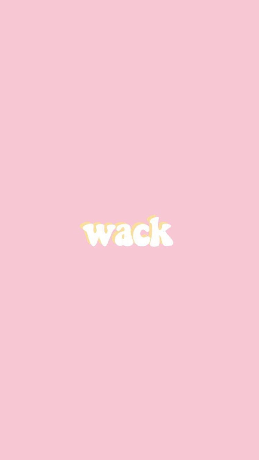 pink, wack, groovy font, pink, yellow, white, light, cute, fun, aesthetic fonts HD phone wallpaper