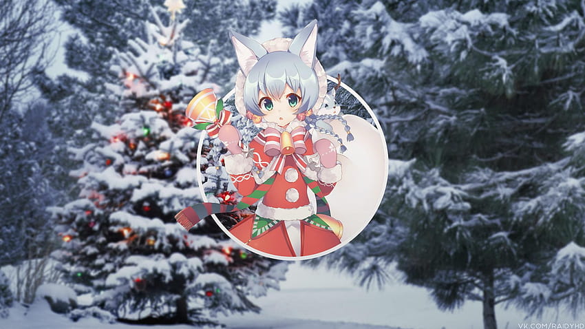: Anime, Christmas, anime christmas ornaments HD wallpaper