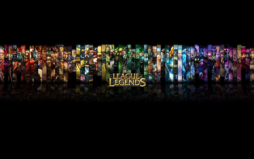 League Of Legends Group, лого на mobile legends HD тапет