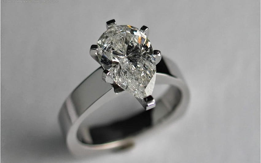 piękne diamentowe pierścionki Tapeta HD