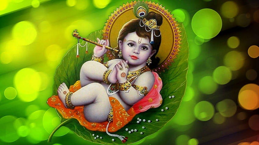 Cute Baby Krishna, little krishna HD wallpaper | Pxfuel