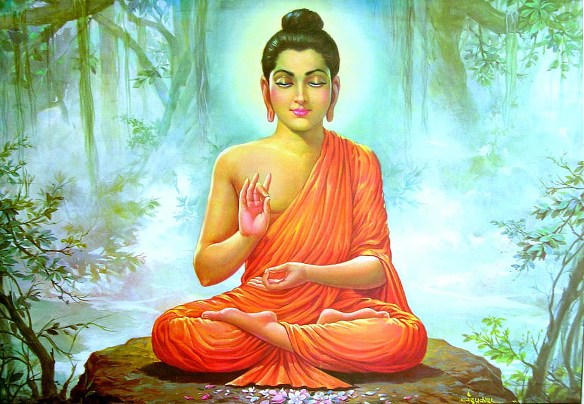 Буда Най-доброто от Гаутам Буда, Гаутама Буда HD тапет