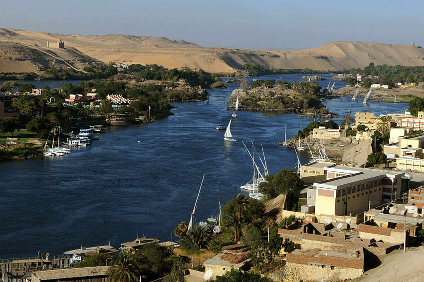 Nil Ägypten HD-Hintergrundbild