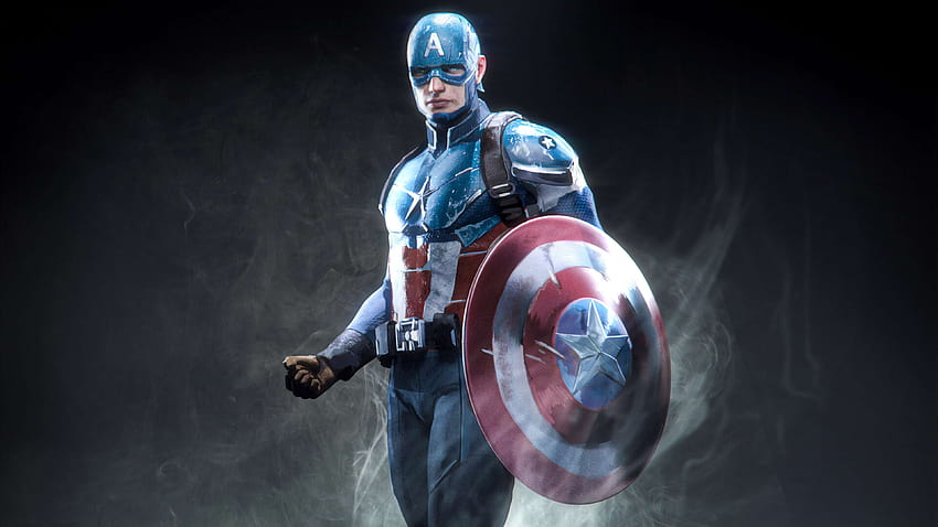 Marvel Captain America, captain america laptop HD wallpaper | Pxfuel