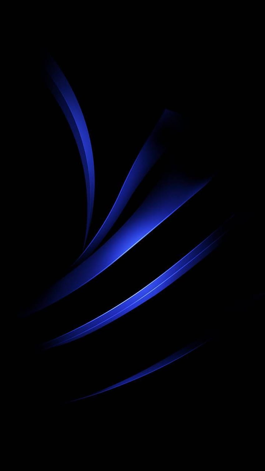 Blue Abstract Zedge, android gelap wallpaper ponsel HD