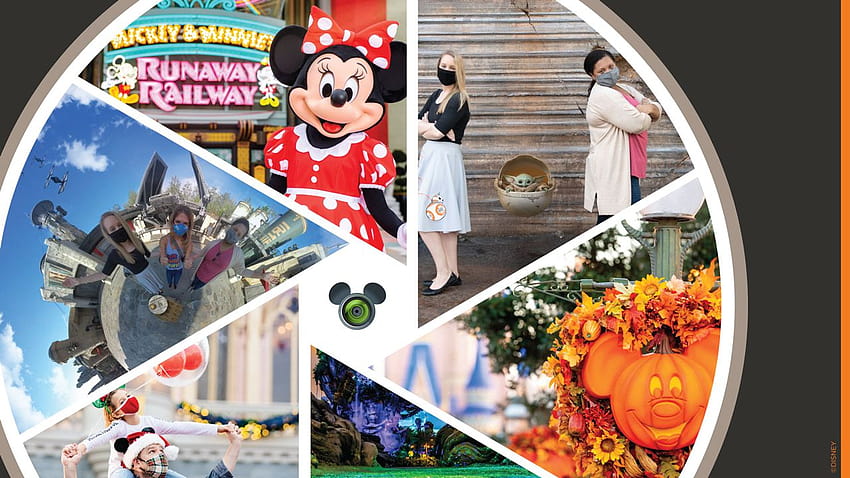 Capture Halloween and Holiday Memories with a Special Memory Maker Offer from Disney Pass Service, collage halloween HD wallpaper