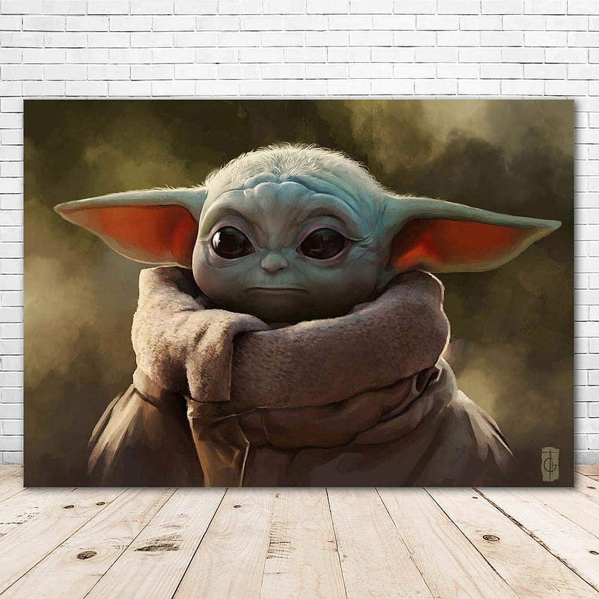 Amazon: VV-Hintergrund „Happy Birtay Baby Yoda“-Hintergrund, 17,8 x 12,7 cm, Star Wars-Baby-Yoda-Hintergründe für Vinyl-Hintergrund, Baby-Yoda-Banner für Kinder-Partyzubehör: Elektronik HD-Handy-Hintergrundbild