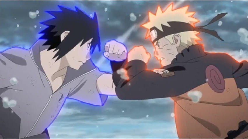 Naruto vs Sasuke Final Battle English Dub[60FPS] HD wallpaper
