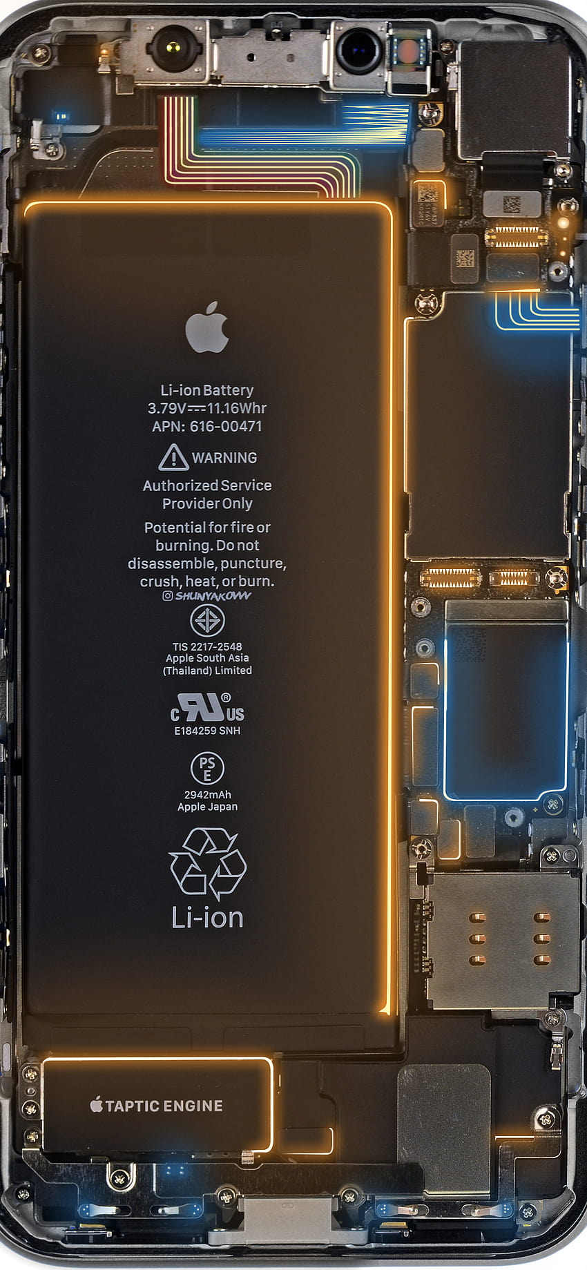 Inside Iphone, inside phone HD phone wallpaper | Pxfuel