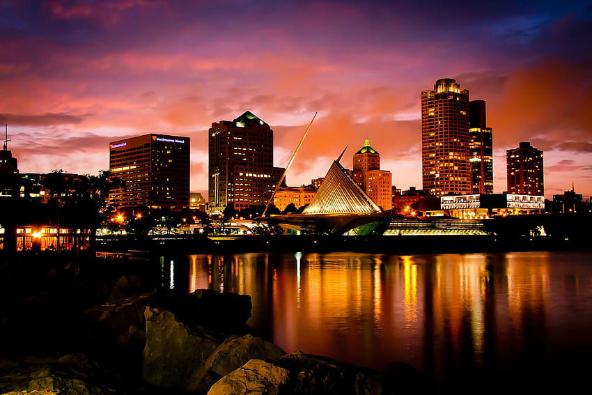Milwaukee dan, kota milwaukee Wallpaper HD