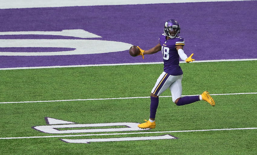 Fantasy Football Waiver Wire Week 4: Vikings' Justin Jefferson A Must Add After Breakout Game – CBS Boston, justin jefferson vikings HD wallpaper