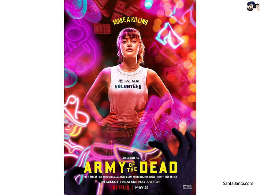 Ella Purnell's character poster in 'Army of the Dead', army of the dead ...