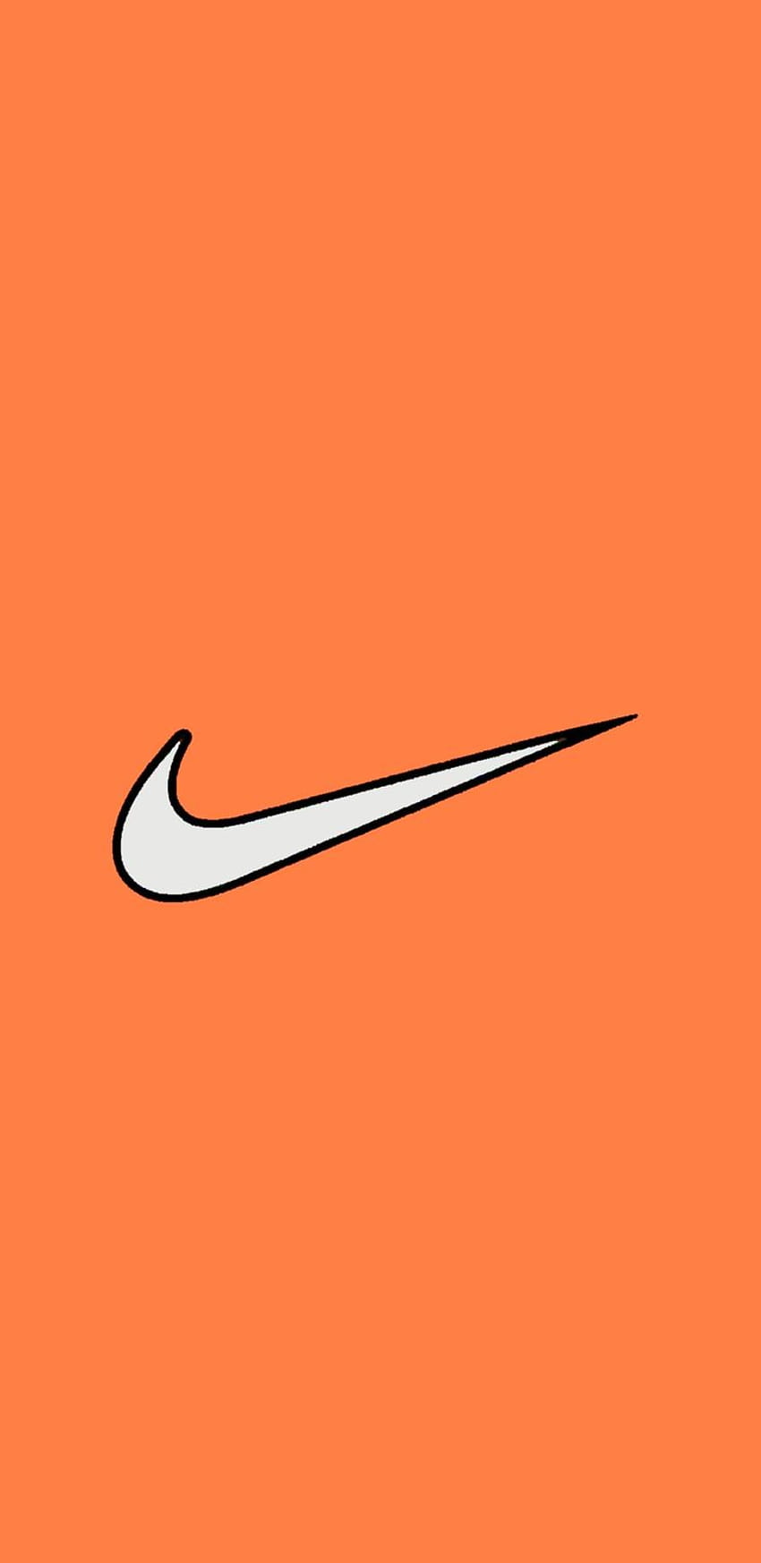 170 Nike ideas, orange nike HD phone wallpaper