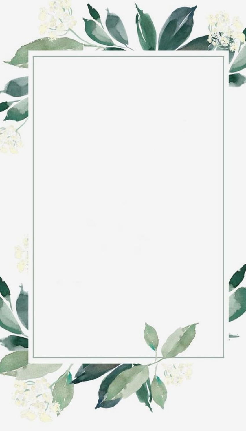 90 cadres, bordure de fleurs esthétiques Fond d'écran de téléphone HD