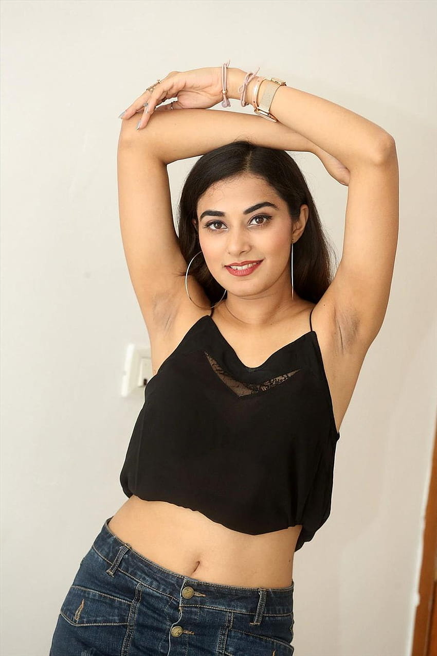 아름다운 인도 소녀 Stefy Patel Armpits Underarms Show, 인도 겨드랑이 HD 전화 배경 화면