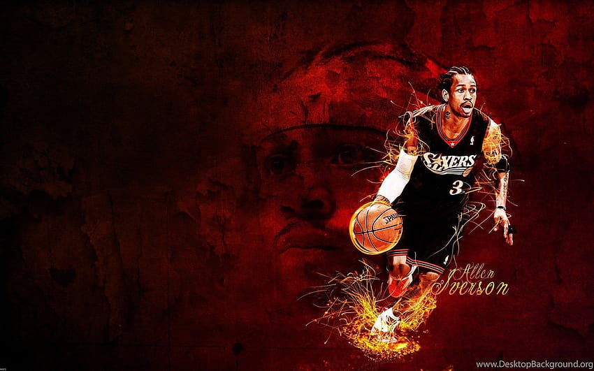 Allen Iverson basketball wide new in HD wallpaper
