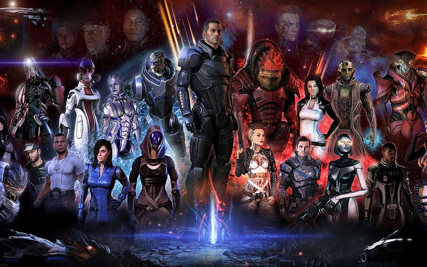 Игра: Mass Effect, легендарното издание на Mass Effect HD тапет