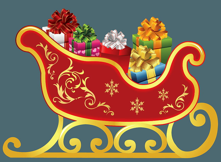 Christmas Sled PNG Clipart HD wallpaper