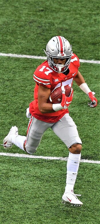 Buckeye Chris Olave Lock Screen 634D2 for iPhone 6 7 8  Samsung Galaxy  S10 add it to y  Ohio state buckeyes football Ohio state wallpaper  Buckeyes football