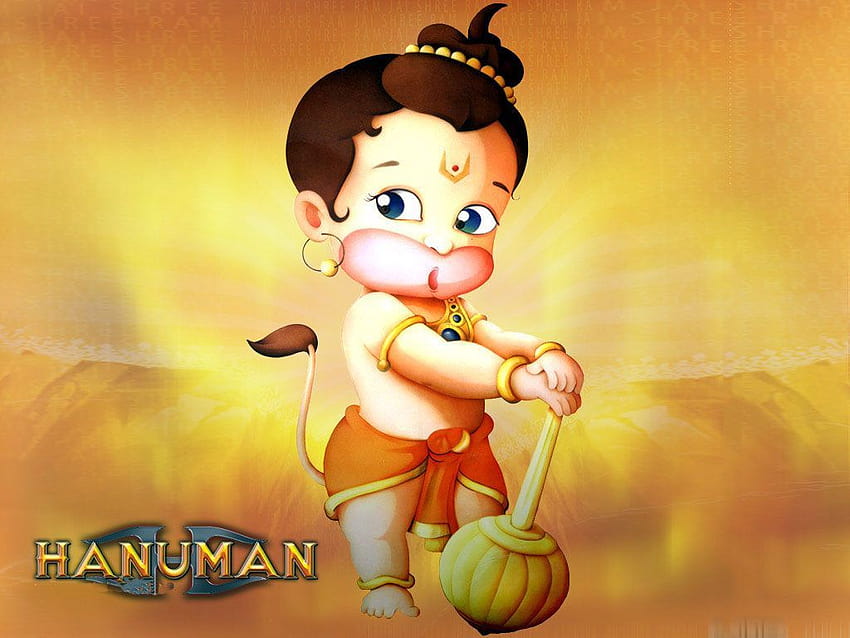 Bal Hanuman, hanuman'ın çocukluğu HD duvar kağıdı