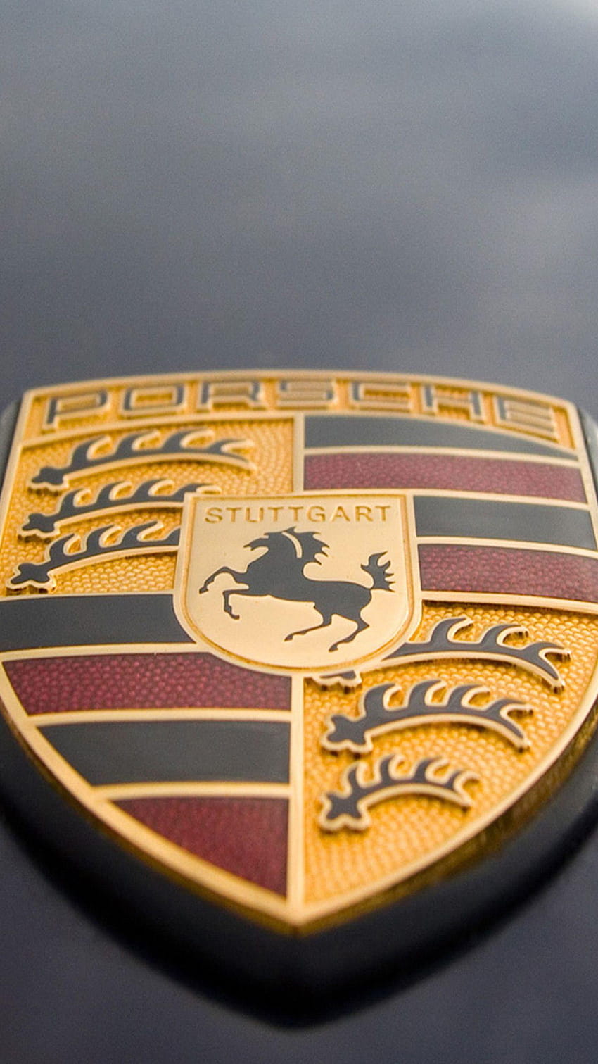 Porsche stuttgart logo for Galaxy S6.jpg, porsche logo HD phone wallpaper