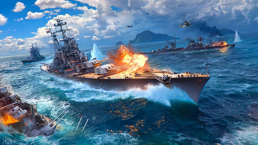 3840x2160 World of warships, Wargaming net HD wallpaper