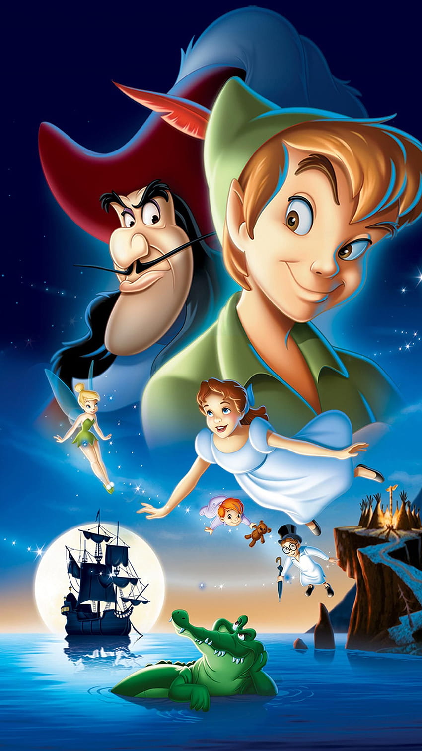 Peter Pan Disney, Disney ...Pinterest, Peter Pan Filmfiguren HD-Handy-Hintergrundbild