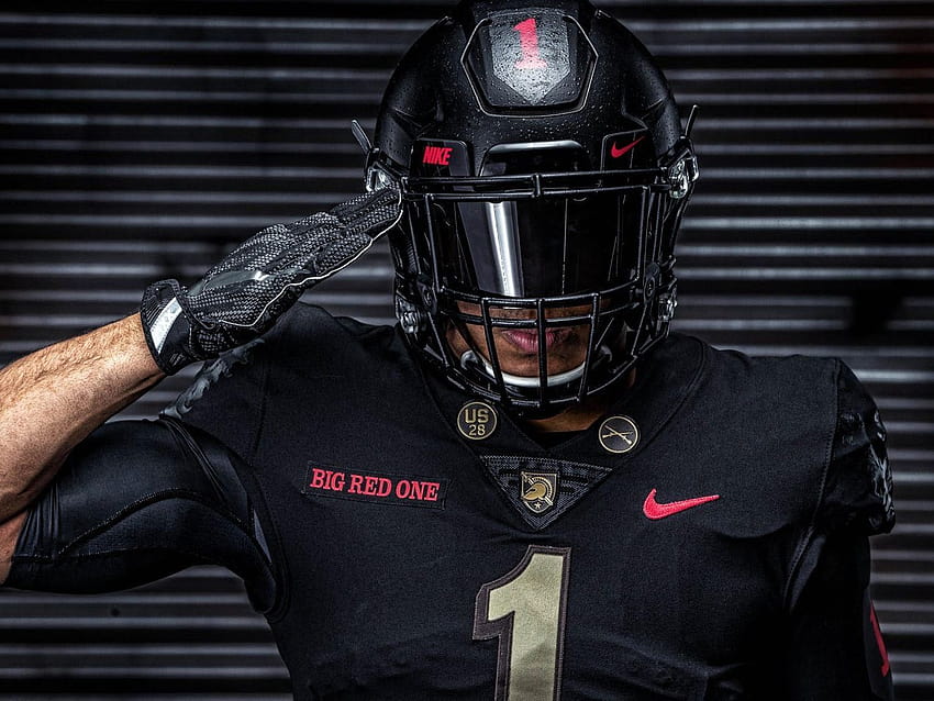 Army Black Knights Unveil “The Big Red One” Uniforms Ahead Of 2018 Army, army black knights football HD wallpaper