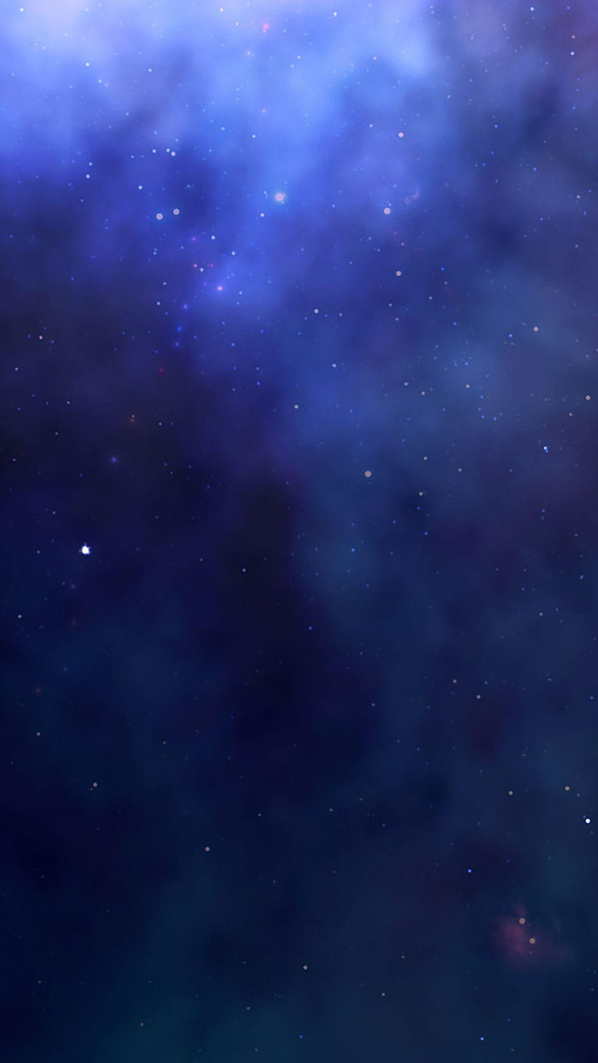 Blu, nuvole, astratto, scuro, galassia estetica blu Sfondo del telefono HD