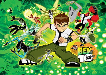 Omnicoid Void: Ben Gen 10 Promo Art with Generator Rex Characters