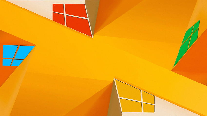 Windows 8.1 Default on Dog, windows 10 yellow HD wallpaper