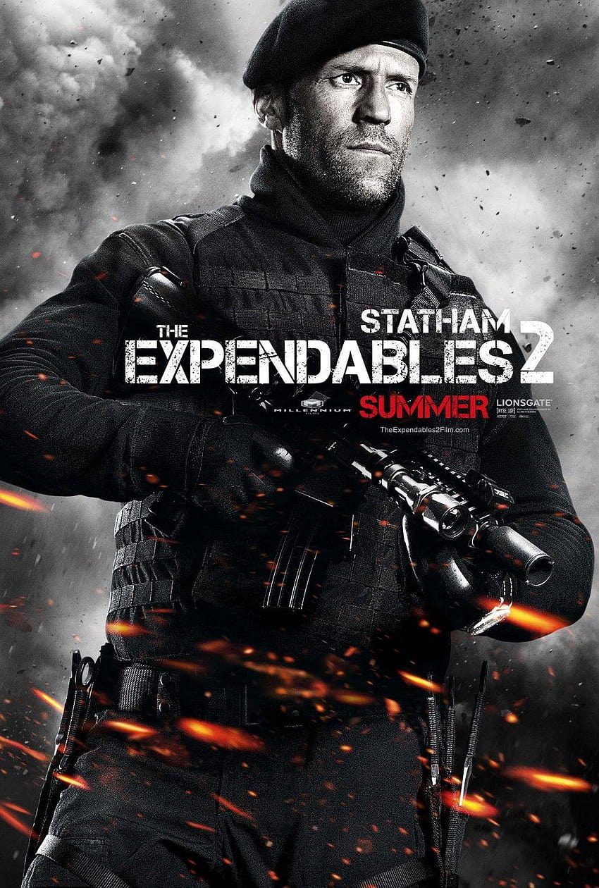 Film Afişi İlhamı The Expendables 2, Jason Statham Expendables iphone HD telefon duvar kağıdı