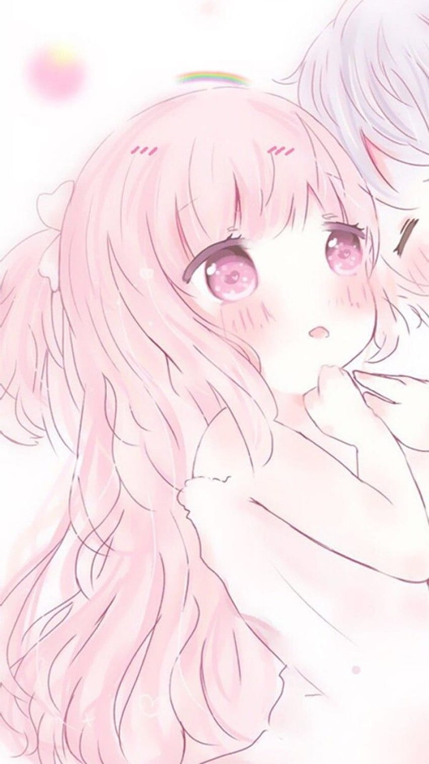 Aesthetic Pink Anime, aesthetic anime girls pink hair HD phone wallpaper
