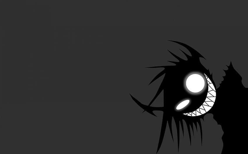 böse, schwarz, Auge, Monochrom, Orgel, Cartoon, böser Cartoon HD-Hintergrundbild