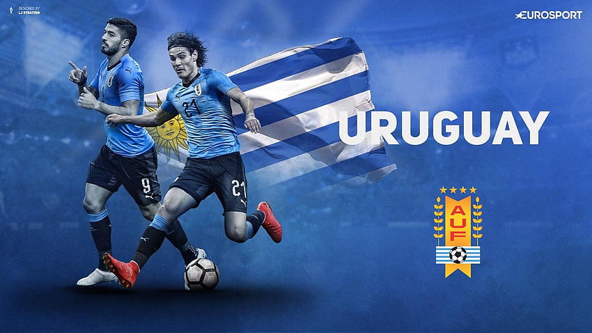 Squadra di calcio dell'Uruguay, logo del calcio dell'Uruguay Sfondo HD