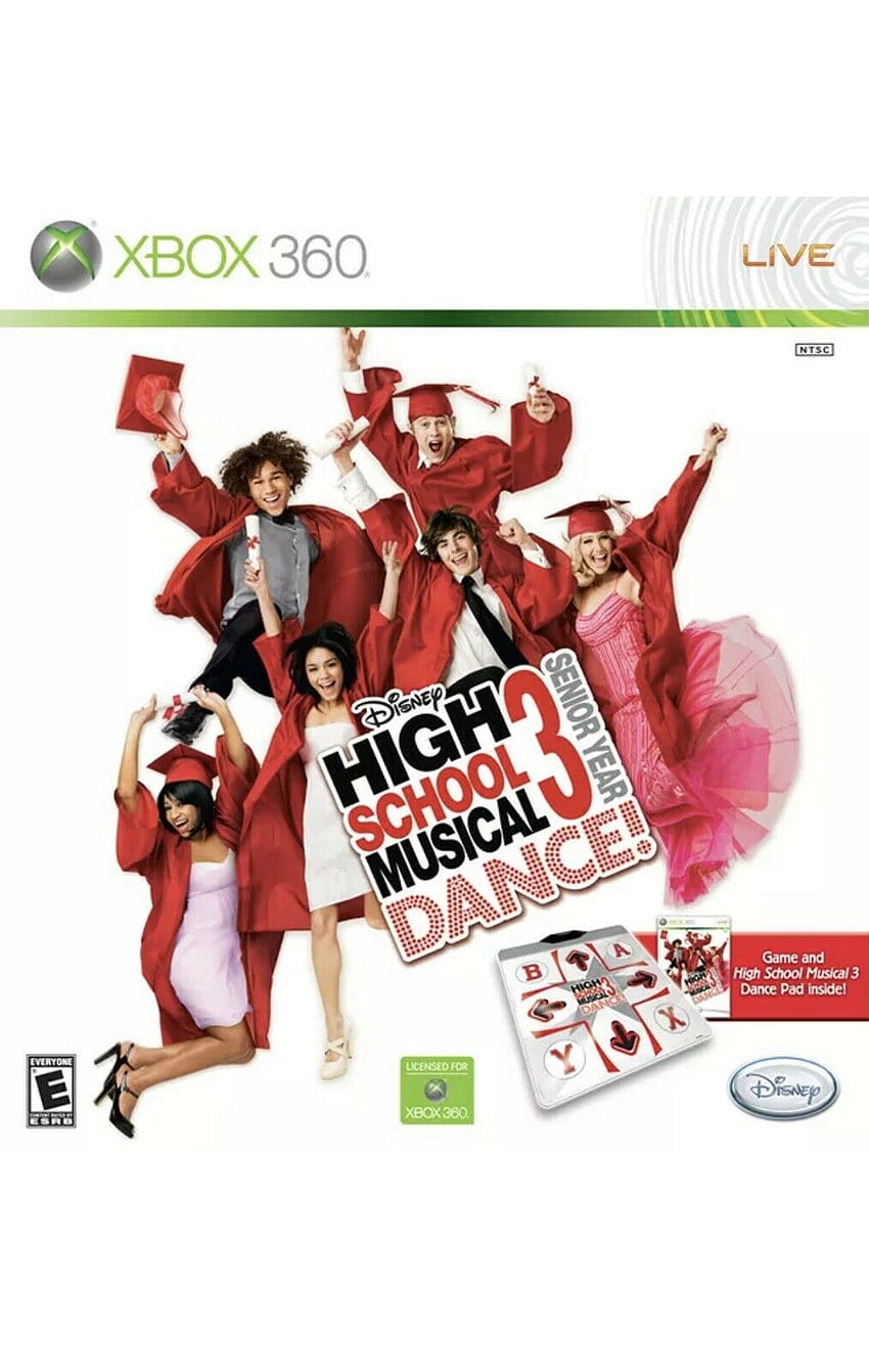 Disney's High School Musical 3 Senior Year Bundle With Mat for Xbox 360 Good 3e for sale online HD phone wallpaper