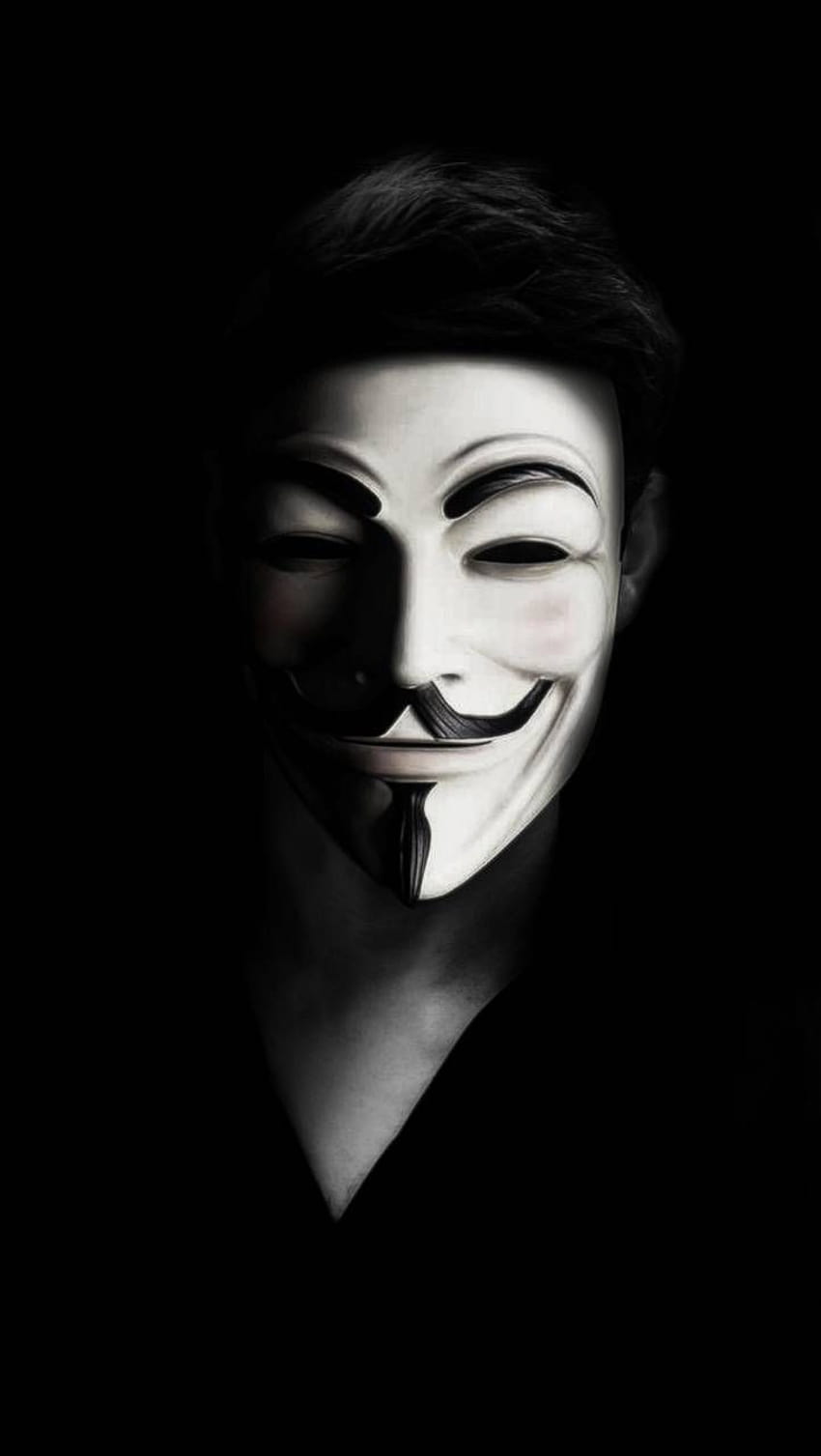 Hacker Neon mask Wallpaper Download | MobCup