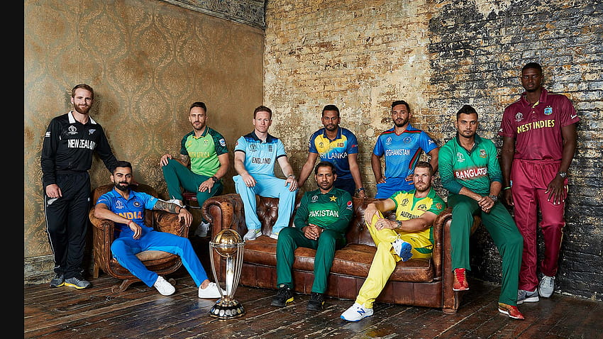 เสื้อแข่ง ICC World Cup 2019 จัดอันดับจากแย่ที่สุดถึงดีที่สุดคือเสื้อผู้เล่นคริกเก็ต วอลล์เปเปอร์ HD