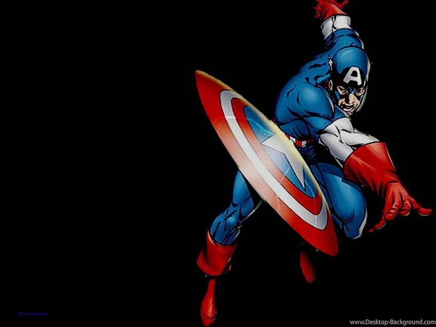 Captain America Captain America Cartoon, captain america animated HD  wallpaper | Pxfuel