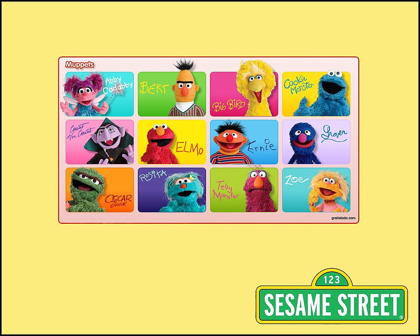 Sesame Street Hd Wallpaper Pxfuel