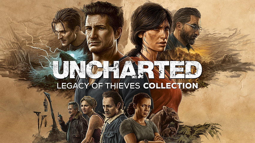The two, uncharted legacy of thieves HD wallpaper