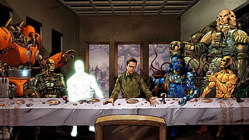 the last supper simpsons