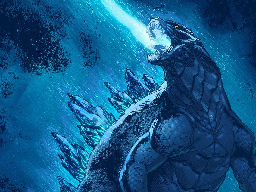 1400x1050 Artwork Godzilla King Of The Monsters 1400x1050, electric godzilla HD wallpaper